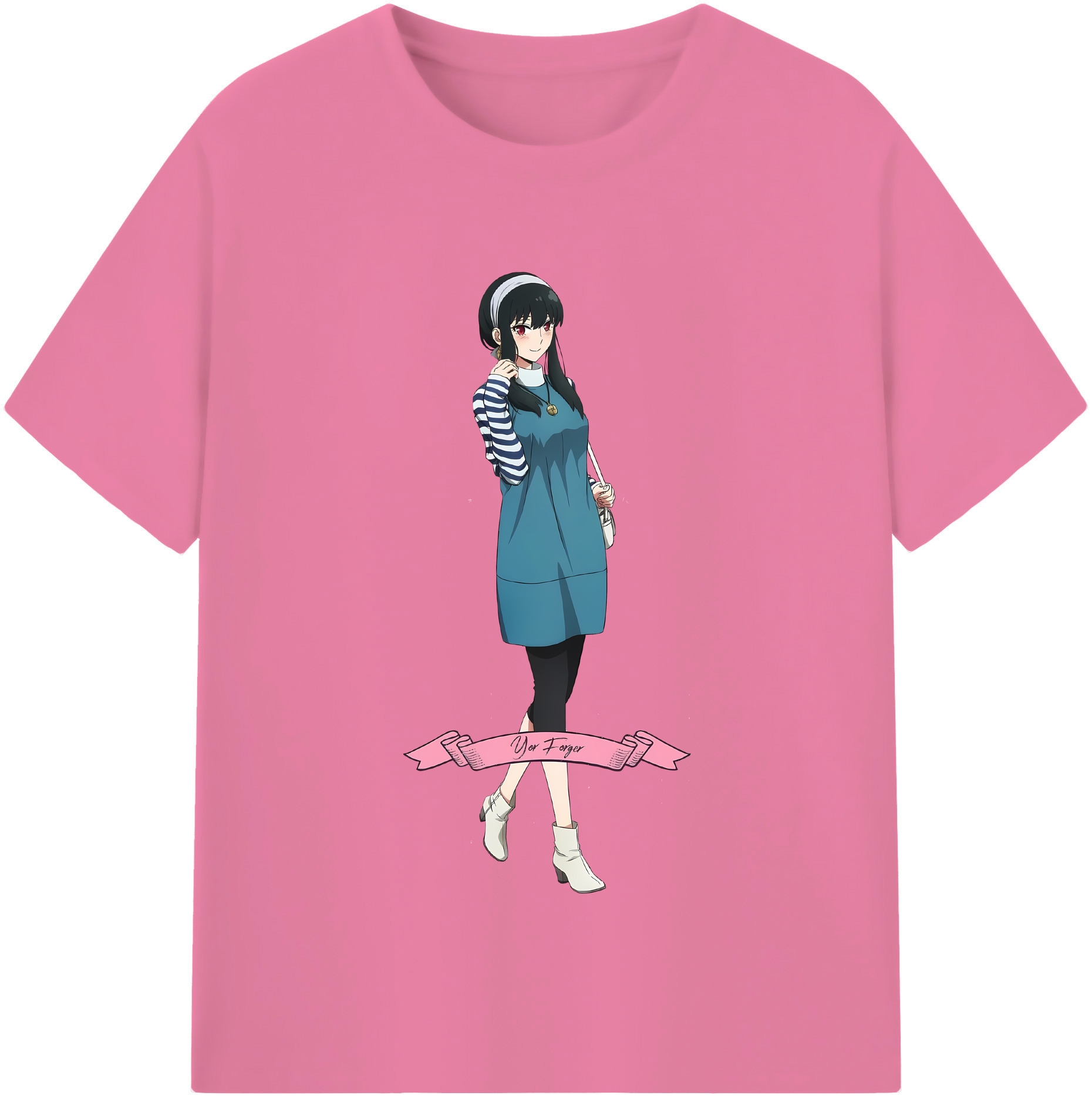 （画像用） SPY×FAMILY间谍家家酒 綿100％半袖Tシャツ（フロントプリント）